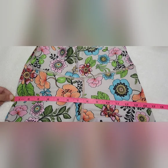 Becco Floral Leggings NWOT - Picture 9 of 10